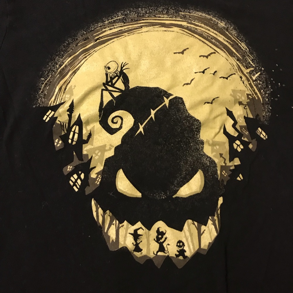 Tee Fury Jack Skellington glow in the dark shirt